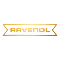 Наклейка RAVENOL золотая плоттер трафарет 300x61 мм